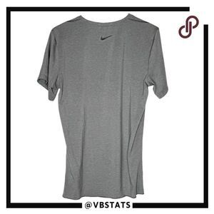 Nike Yoga Men's‎ Dri-Fit Heather Short Sleeve Athletic T-Shirt Gray Size Small